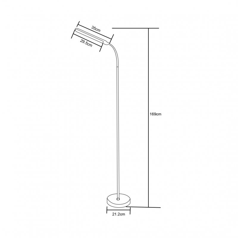 Lampa podłogowa LAUTARO 1005