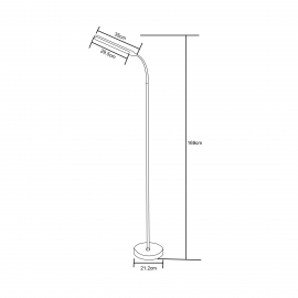 Lampa podłogowa LAUTARO 1005