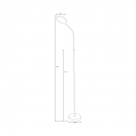 Lampa podłogowa LAUTARO 1005