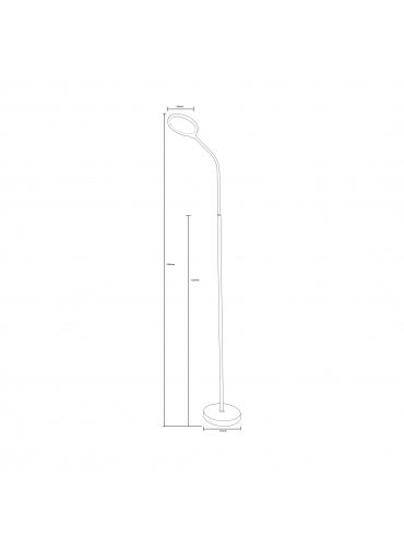 Lampa podłogowa LAUTARO 1005