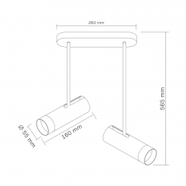 Lampa sufitowa PORTO 326058