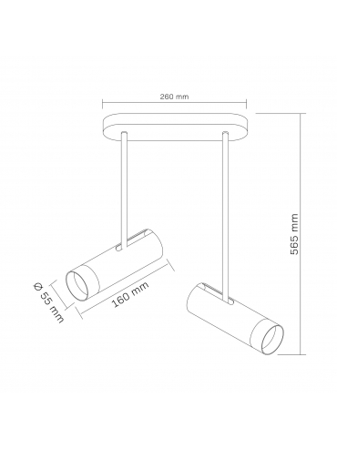 Lampa sufitowa PORTO 326058