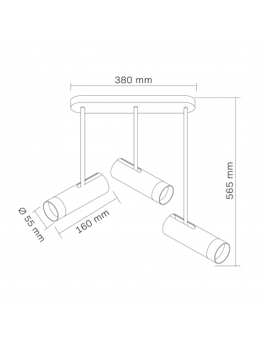 Lampa sufitowa PORTO 326065