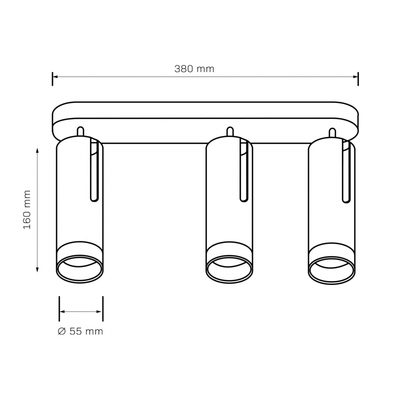 Lampa sufitowa FADO 326539