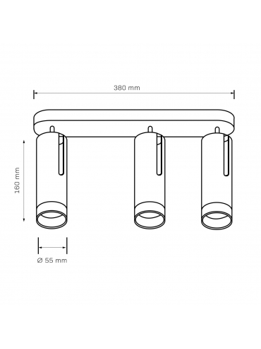 Lampa sufitowa FADO 326003