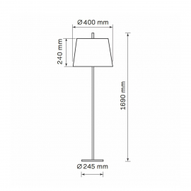 Lampa podłogowa ELENA 325853