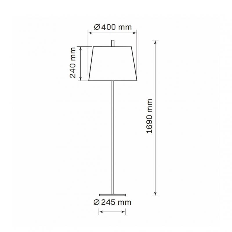 Lampa podłogowa ELENA 325853