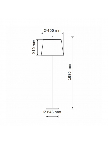 Lampa podłogowa ELENA 325853