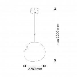 Lampa wisząca PARMA 316288