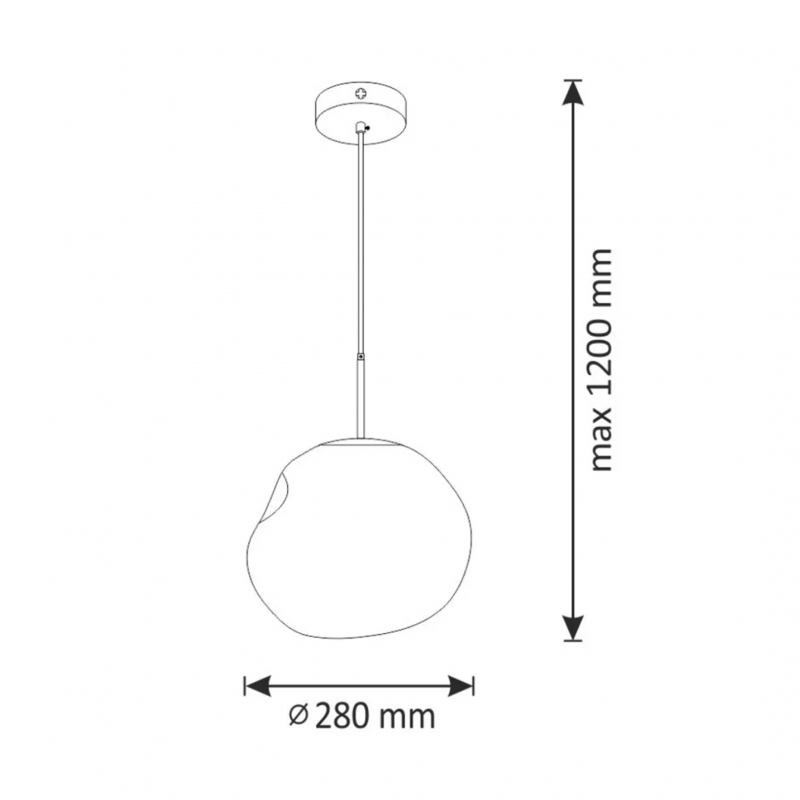 Lampa wisząca PARMA 316288