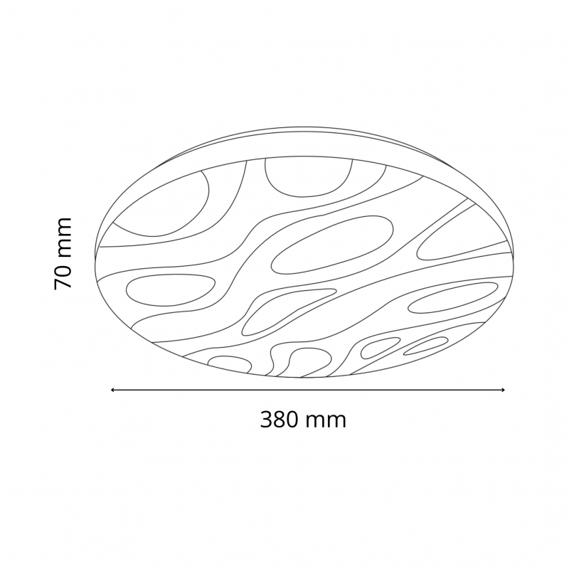 Lampa sufitowa CLOUD 40 321923