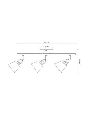 Lampa sufitowa FIONA 311979