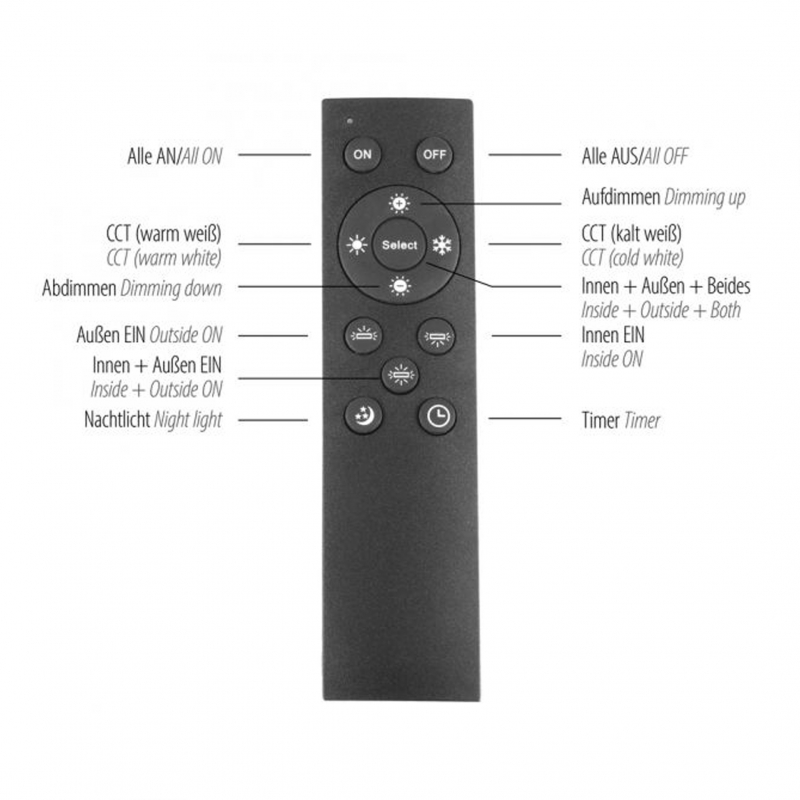 Lampa sufitowa PALMA 6141-79