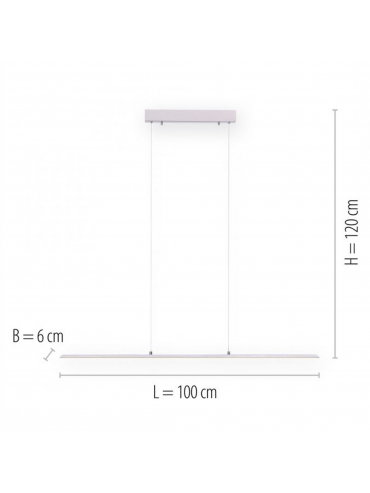 Lampa wisząca PURE-LITE 8375-55