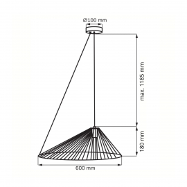 Lampa wisząca AURORA 328397