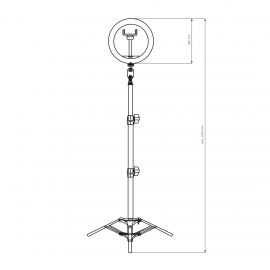 Lampa podłogowa SELFIE LED 327598