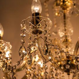 Lampa wisząca CHATEAU 14004/8-GLD