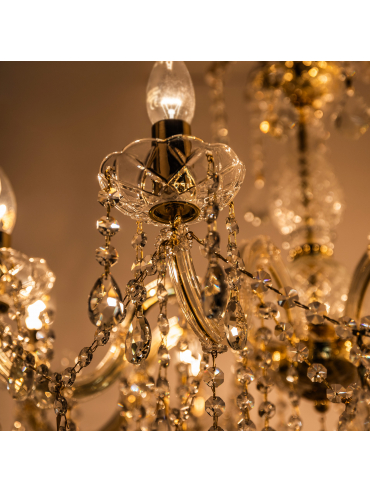 Lampa wisząca CHATEAU 14004/8-GLD