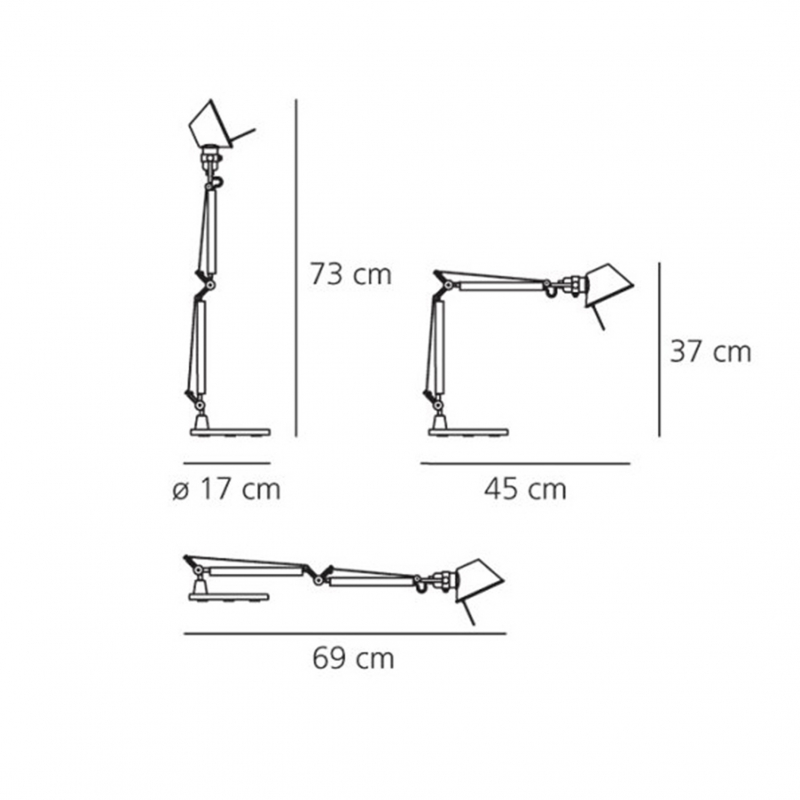 Lampa biurkowa TOLOMEO MICRO