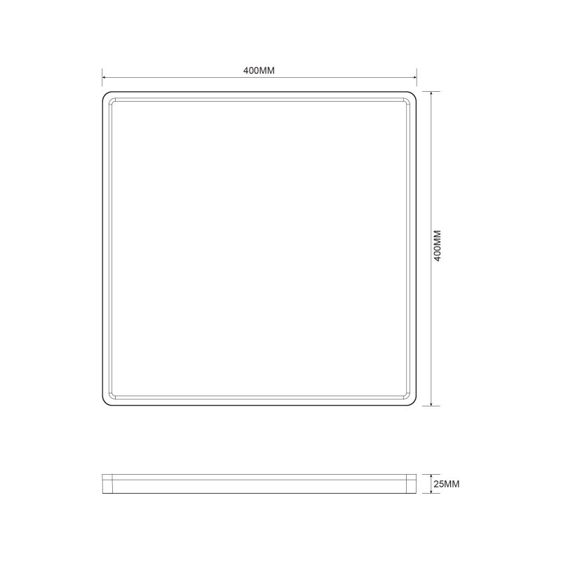 Lampa sufitowa COLIS MS748400S-3-BK