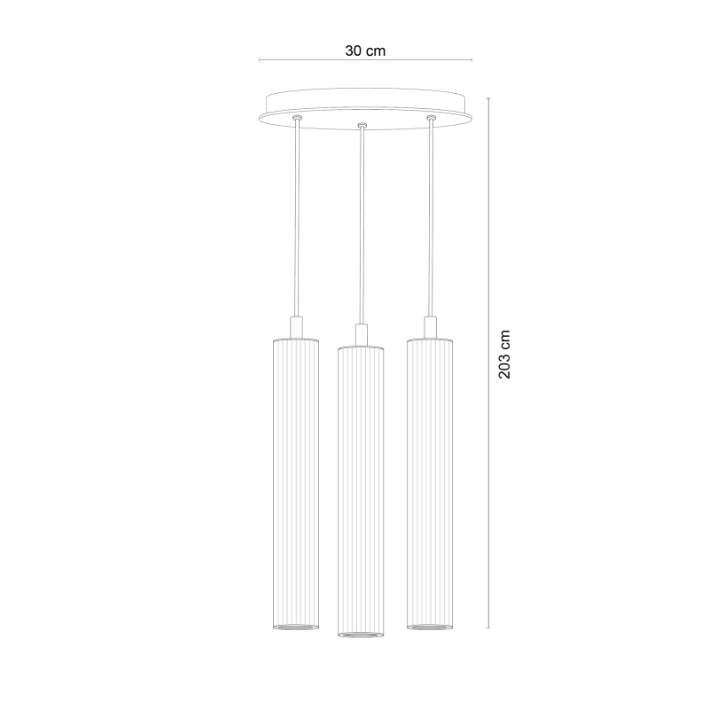 Lampa wisząca ARIA 1227