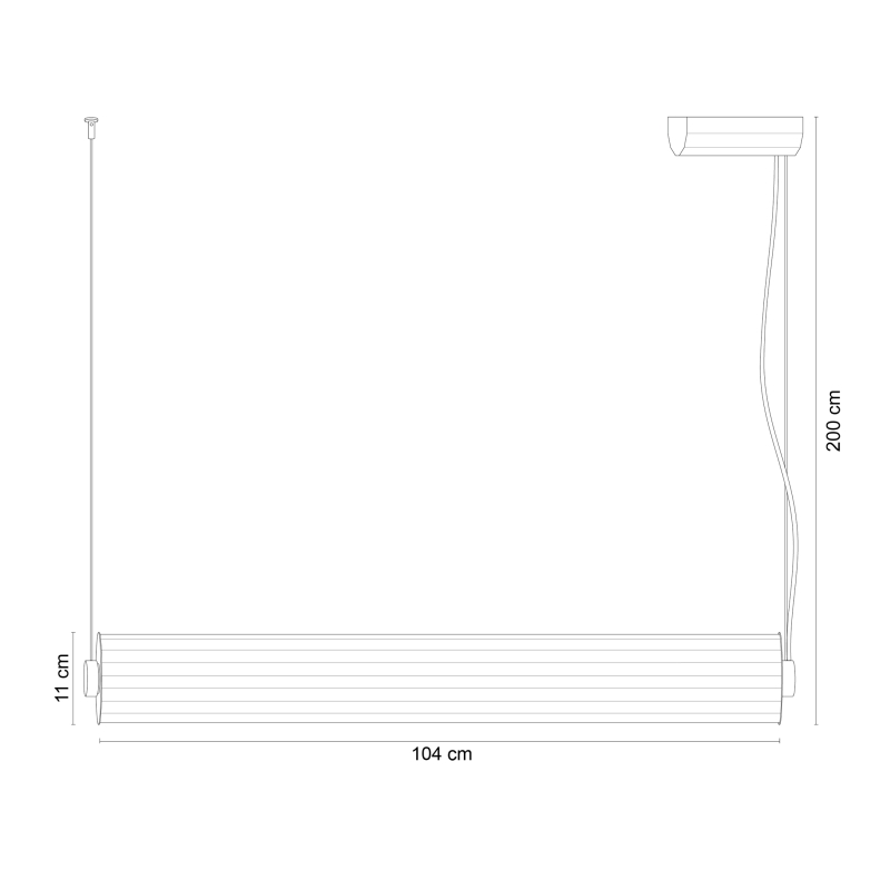 Lampa wisząca COMO 1232