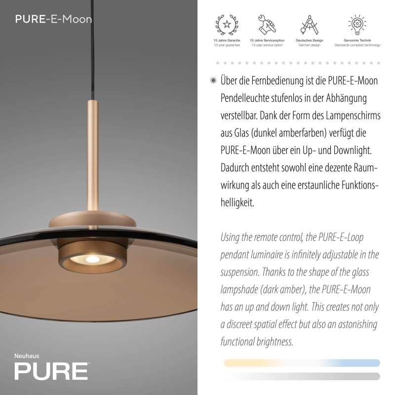 Lampa wisząca PURE E-MOON 2195-97