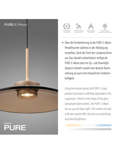 Lampa wisząca PURE E-MOON 2195-97
