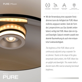 Lampa sufitowa PURE MOON 6095-97