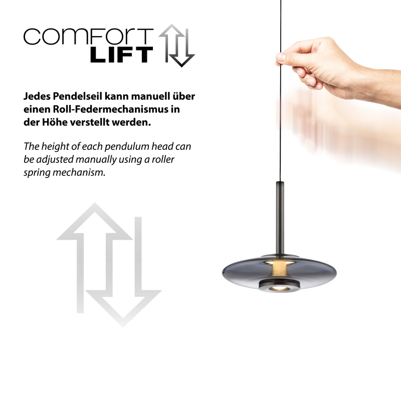 Lampa wisząca PURE VITRUM 2053-15
