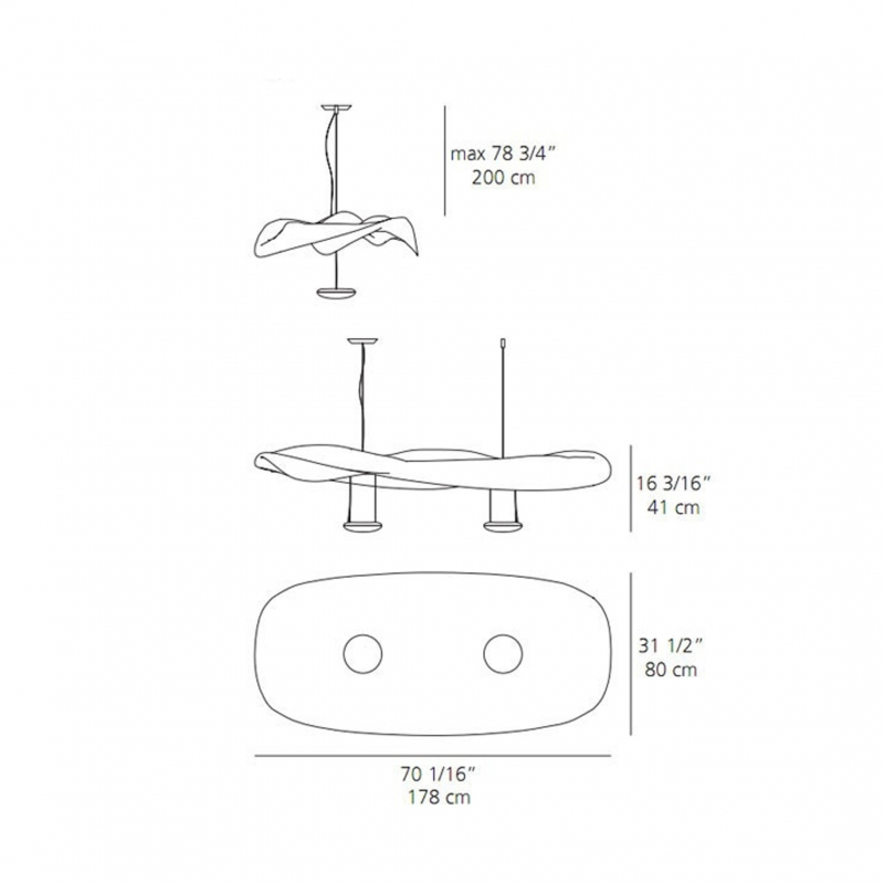 Lampa wisząca COSMIC ANGEL SUSPENSION