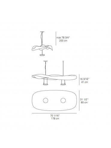 Lampa wisząca COSMIC ANGEL SUSPENSION