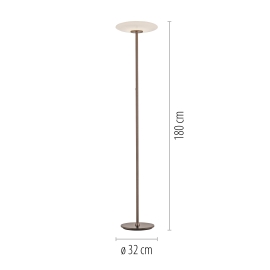Lampa podłogowa PURE VITRUM 481-34