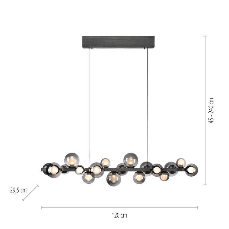 Lampa wisząca PURE E-POPUP 2557-15
