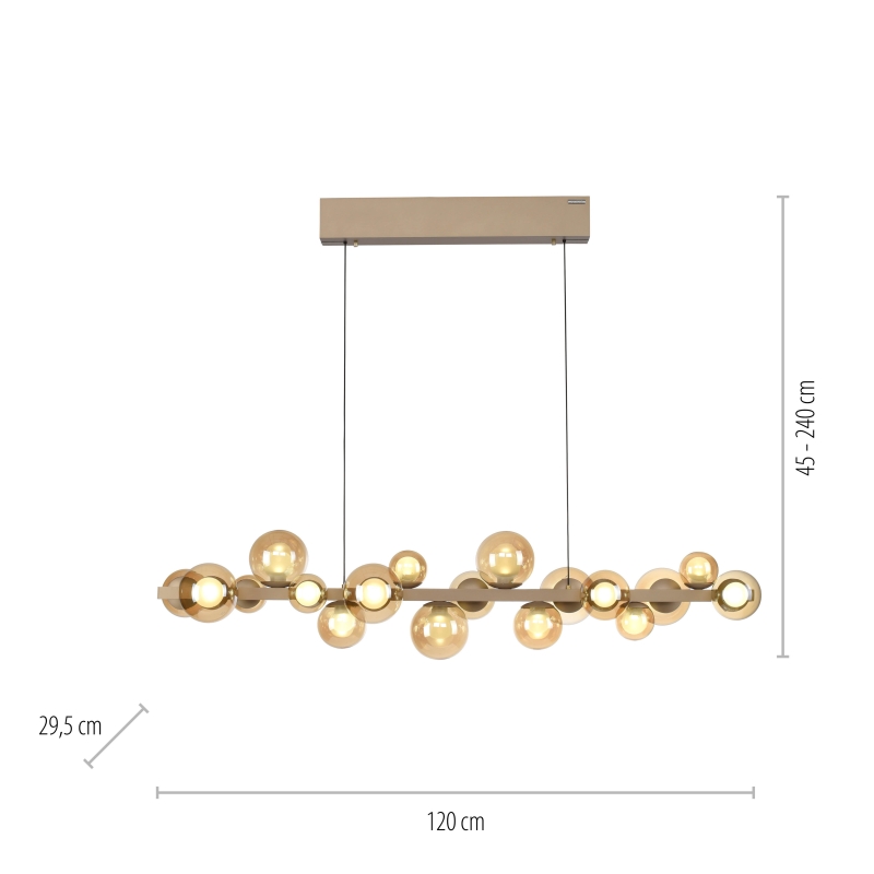 Lampa wisząca PURE E-POPUP 2557-97