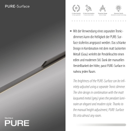 Lampa wisząca PURE SURFACE 2302-15