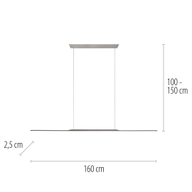 Lampa wisząca PURE SURFACE 2302-15