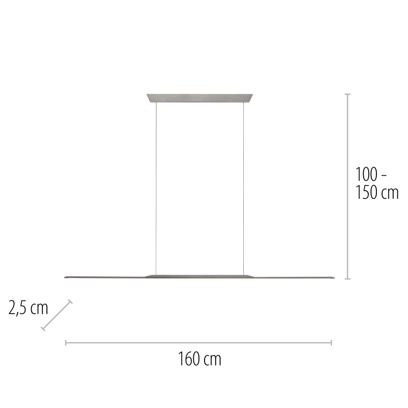 Lampa wisząca PURE SURFACE 2302-15