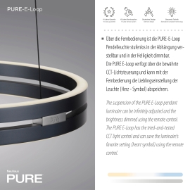 Lampa wisząca PURE E-LOOP 2550-15