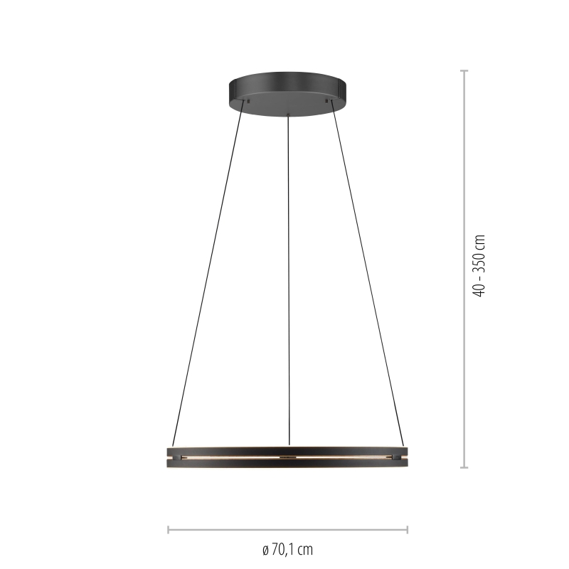 Lampa wisząca PURE E-LOOP 2551-18
