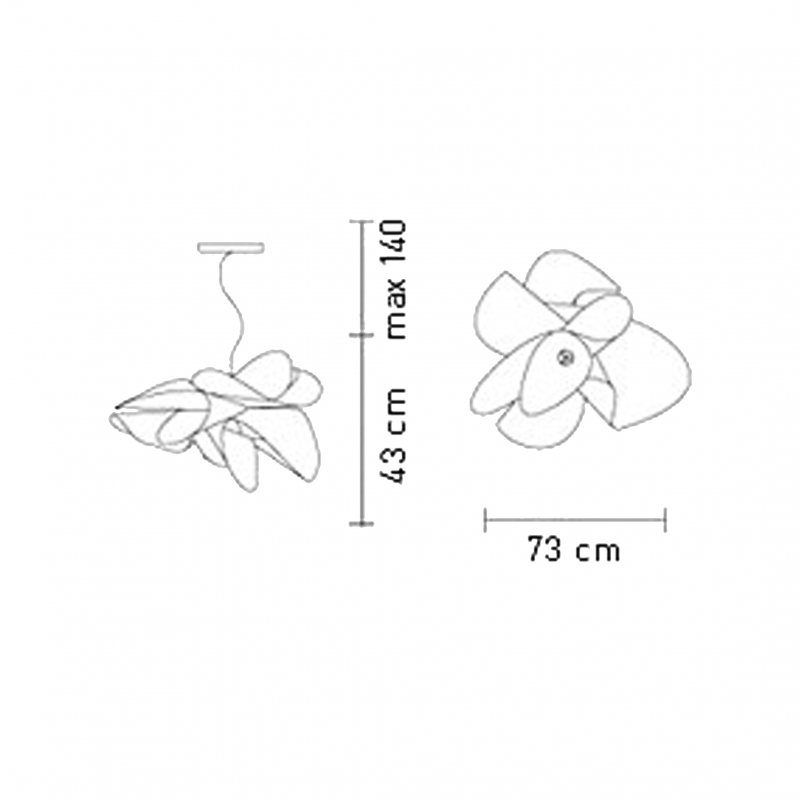 Lampa wisząca ETOILE SMALL ETOSS00PRS01T00LEDEU