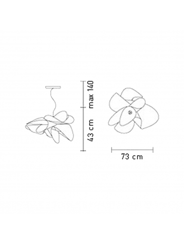 Lampa wisząca ETOILE SMALL ETOSS00PRS01T00LEDEU