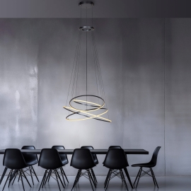 Lampa wisząca PURE E-FLYING RINGS 2566-15