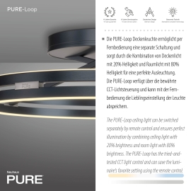 Lampa sufitowa PURE E-LOOP 6552-15