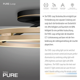 Lampa sufitowa PURE E-LOOP 6552-68