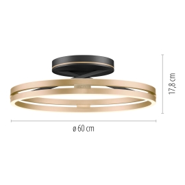 Lampa sufitowa PURE E-LOOP 6552-68