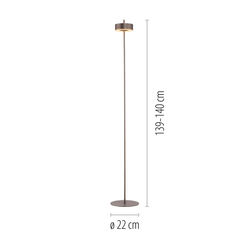 Lampa podłogowa Q-ROTATE 324-34
