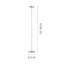 Lampa podłogowa Q-ROTATE 324-95