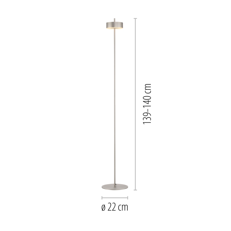 Lampa podłogowa Q-ROTATE 324-95
