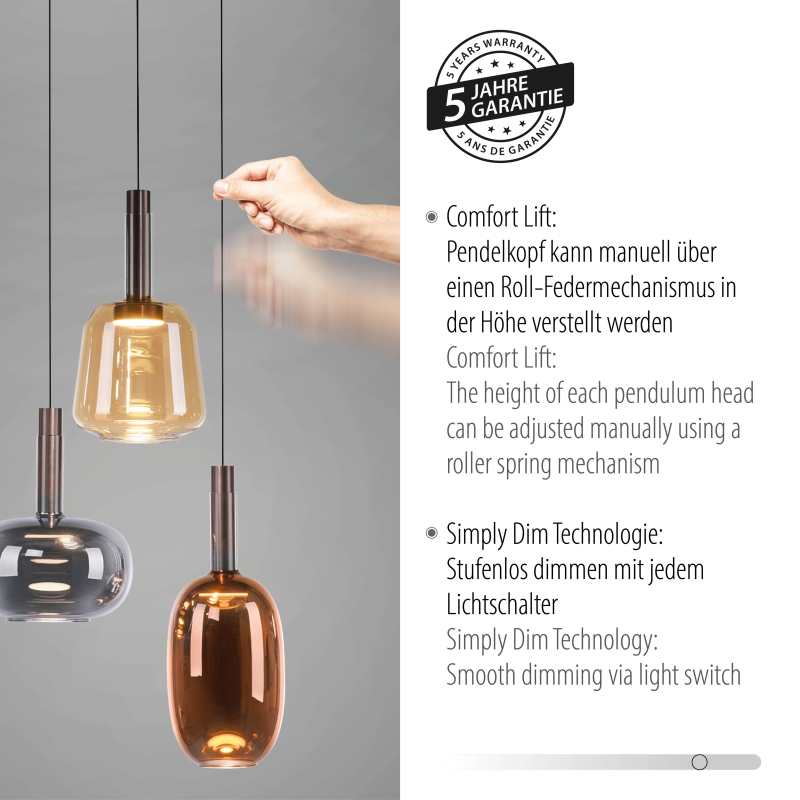 Lampa wisząca IRIDES 2679-70